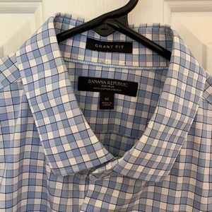Banana Republic Non-Iron Grant Fit Dress Shirt
